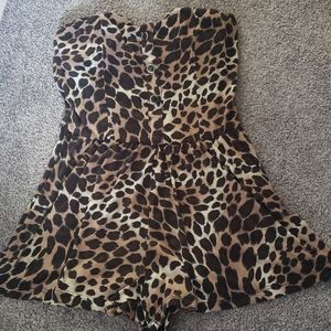 Cheetah romper!